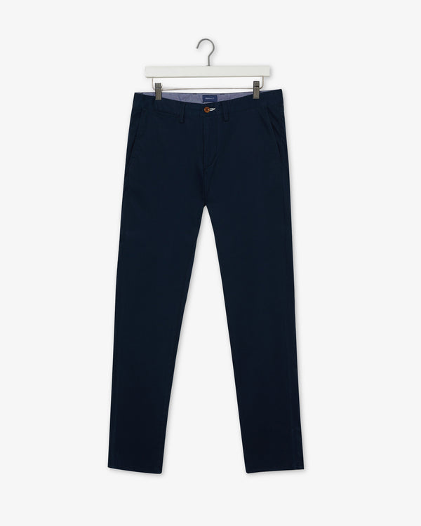 Spodnie męskie regular fit granatowe