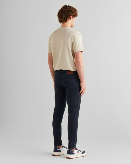 Spodnie jeansowe męskie slim fit czarne