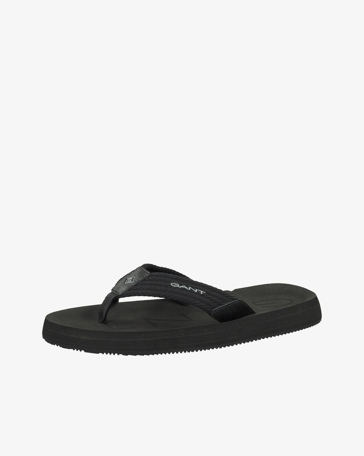 Klapki męskie czarne