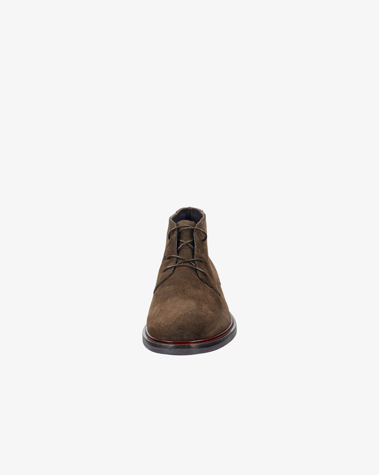 Buty zimowe męskie brązowe