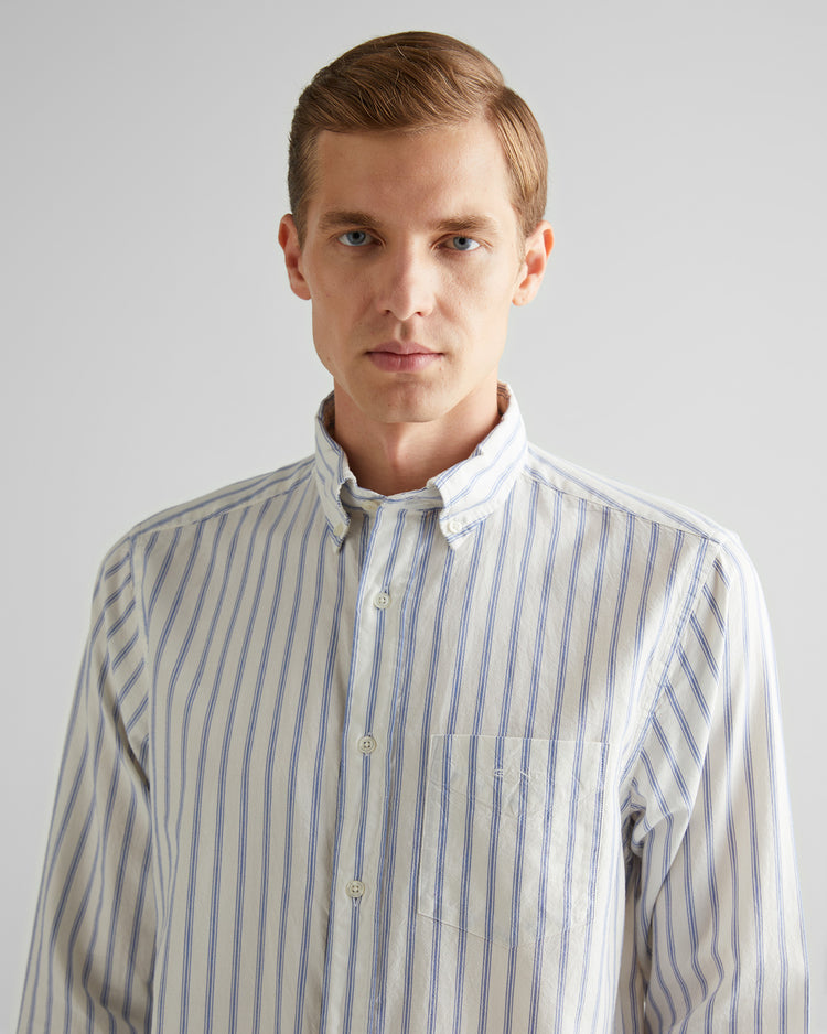 Koszula oxford regular fit w paski