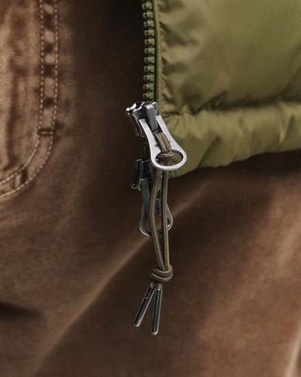 Kurtki męskie z kapturem regular fit zielone