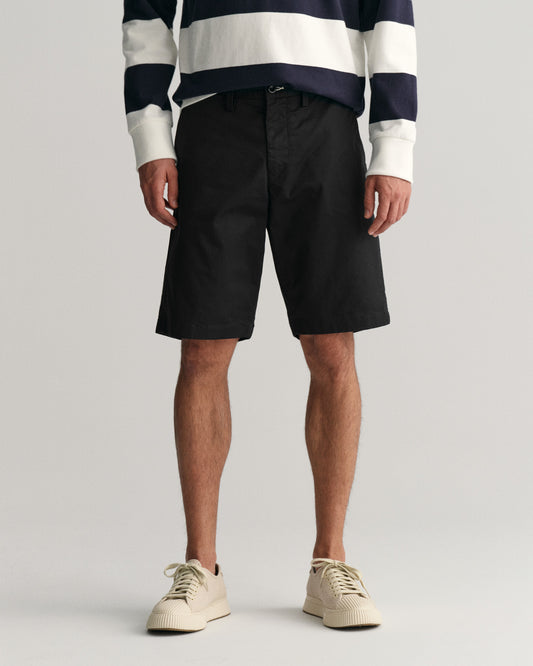 Szorty męskie relaxed fit czarne