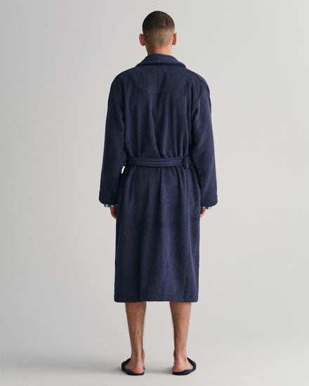 Szlafrok unisex granatowy