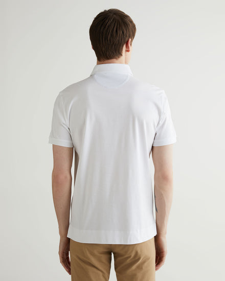 Koszulka polo z merceryzowanego dżerseju