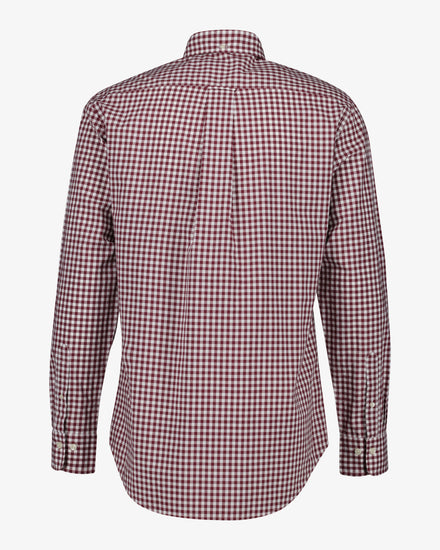 Koszula popelinowa regular fit w kratkę