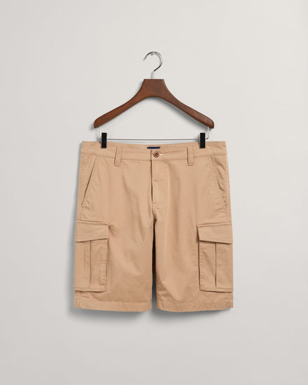Szorty męskie relaxed fit beżowe