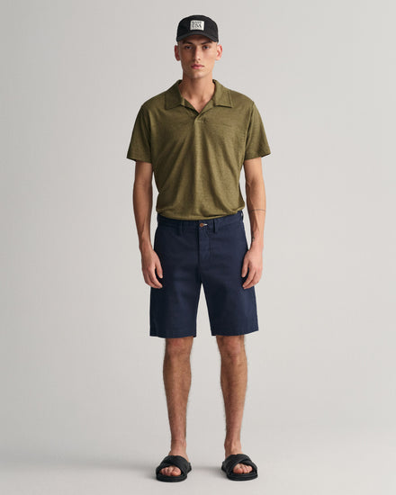 Szorty męskie slim fit granatowe