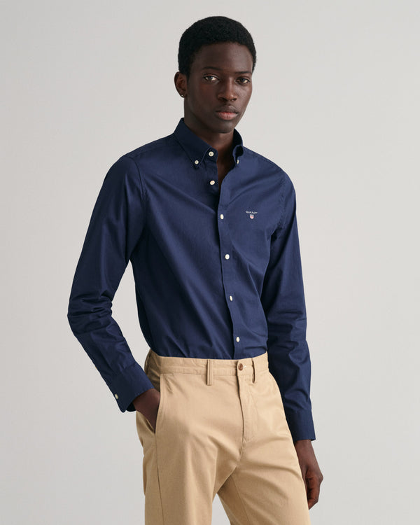 Koszula z popeliny slim fit