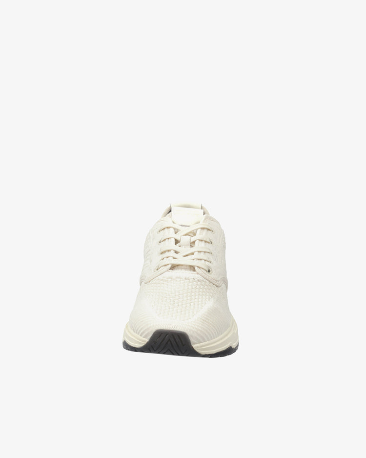 Buty sportowe męskie z nadrukiem białe