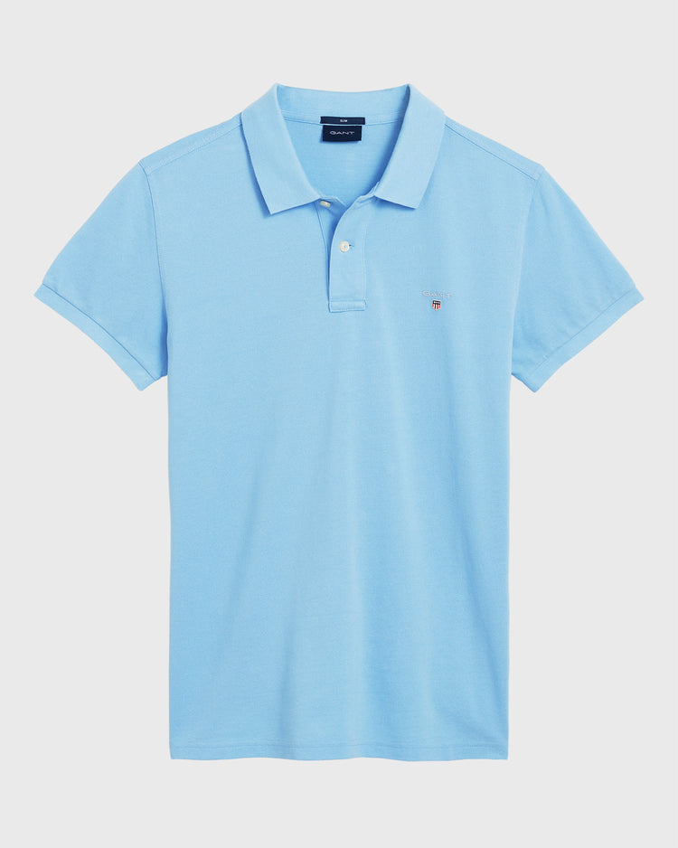 Koszulka polo Original z piki slim fit