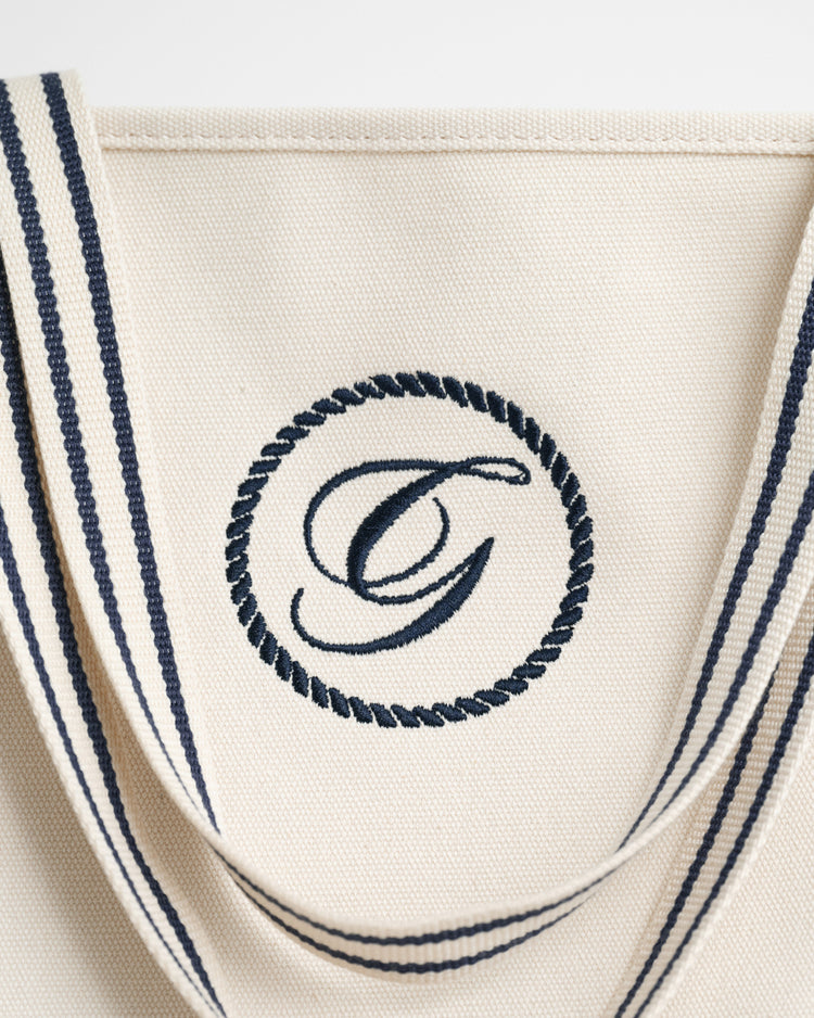 Bawełniana torba unisex kremowa