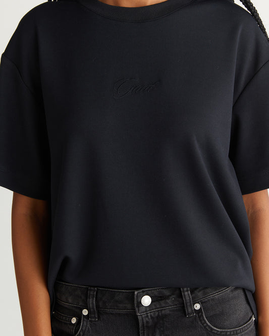 T-shirt z okrągłym dekoltem z logo