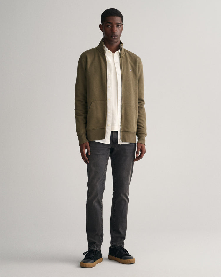 Spodnie jeansowe męskie extra slim fit czarne