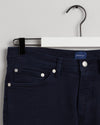 Spodnie jeansowe męskie extra slim fit granatowe