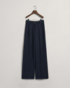 Spodnie damskie relaxed fit granatowe