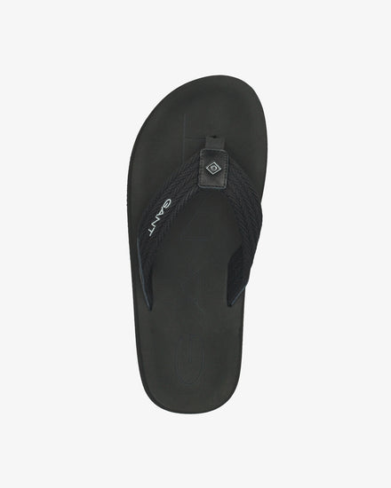 Klapki męskie czarne