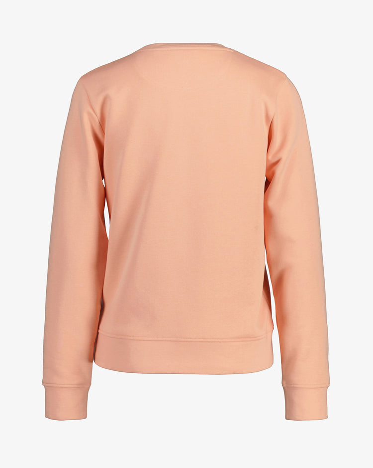 Damska bluza z okrągłym dekoltem i logo