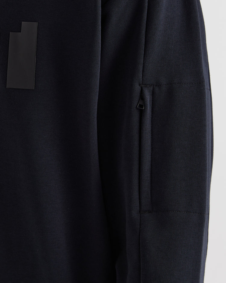 Bawełniana bluza męska z nadrukiem i okrągłym kołnierzykiem relaxed fit