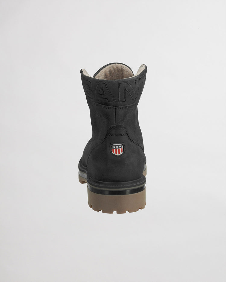 Buty zimowe męskie czarne