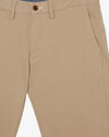 Spodnie męskie regular fit beżowe