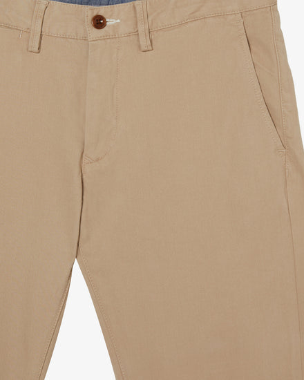 Spodnie męskie regular fit beżowe