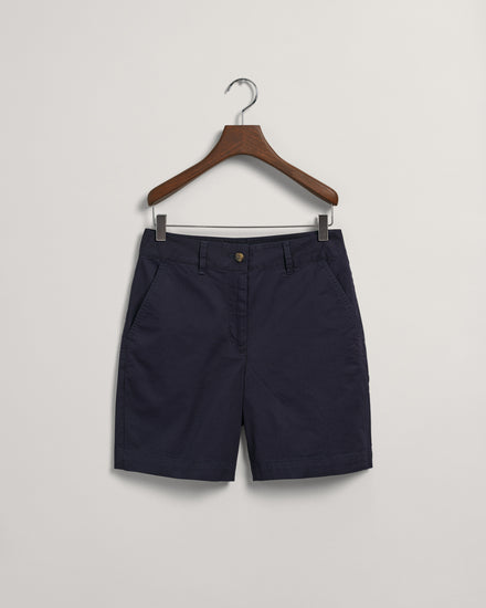 Szorty damskie slim fit granatowe