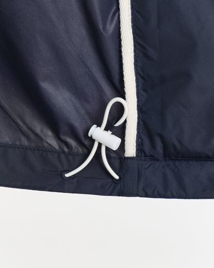 Kurtka męska ze stójką regular fit niebieska