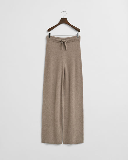 Spodnie damskie relaxed fit beżowe