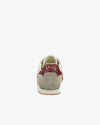 Męskie białe zamszowe sneakersy Baylle