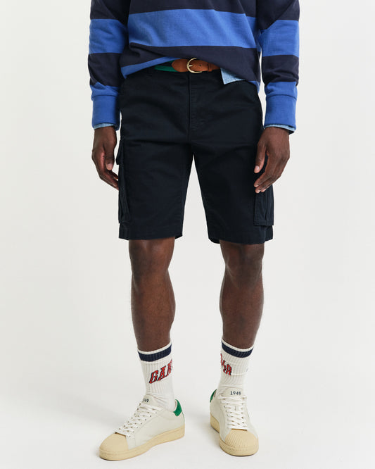 Szorty cargo z diagonalu relaxed fit