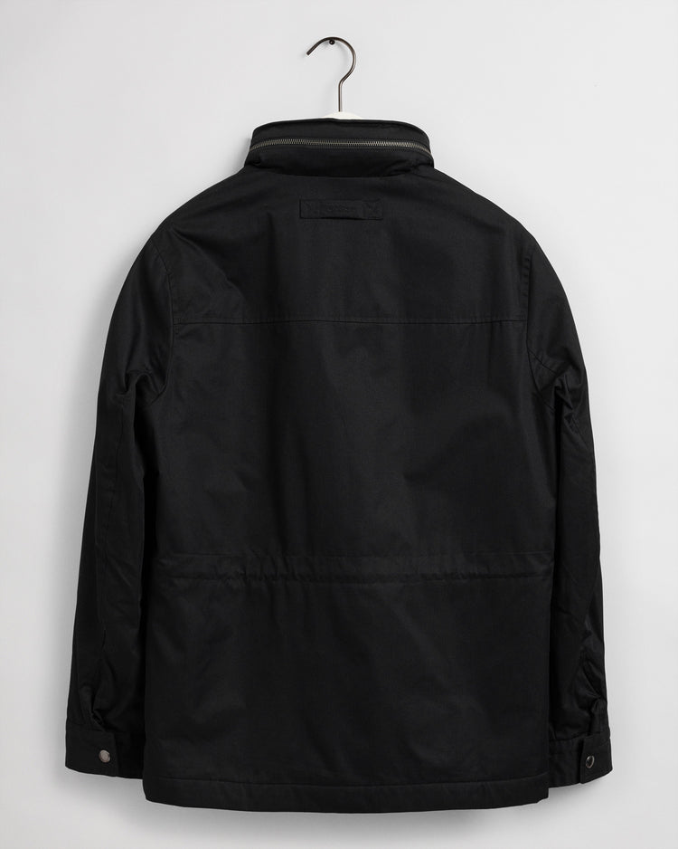 Kurtka męska zapinana na guziki z długim rękawem regular fit