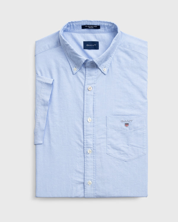 Koszula oxford z krótkim rękawem regular fit