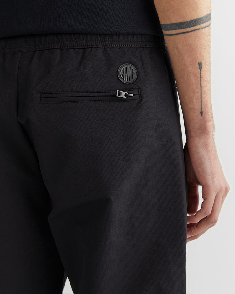 Spodnie męskie regular fit czarne