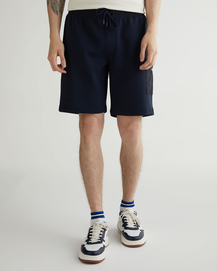Szorty męskie regular fit granatowe