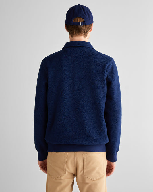 Męska granatowa bluza regular fit