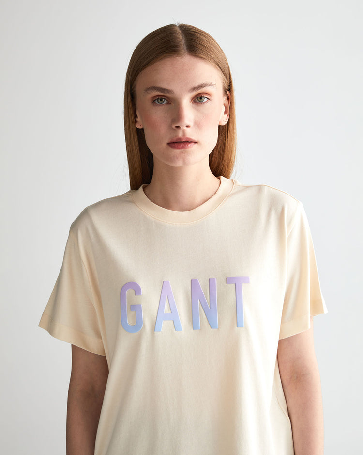 Techniczna koszulka graficzna cropped