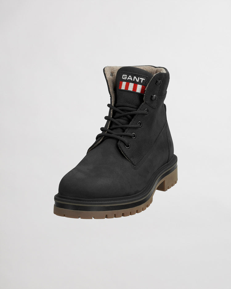 Buty zimowe męskie czarne