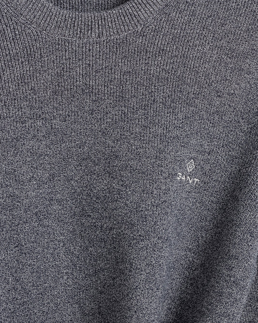 Sweter męski z okrągłym dekoltem