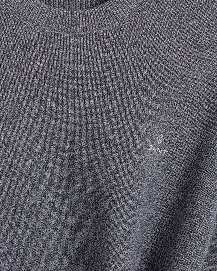 Sweter męski z okrągłym dekoltem