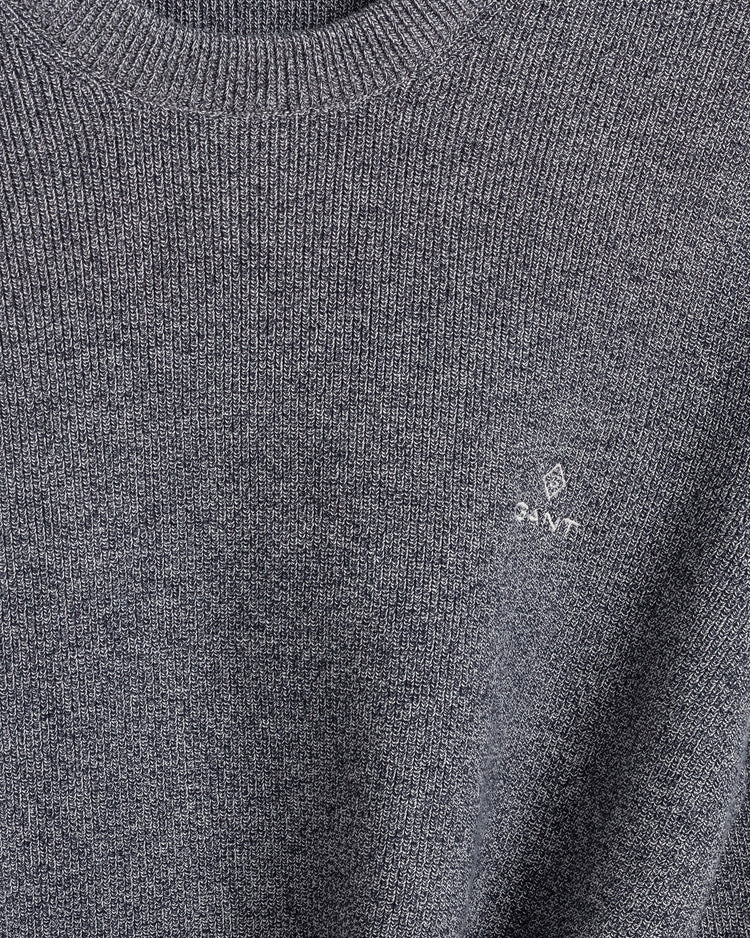 Sweter męski z okrągłym dekoltem