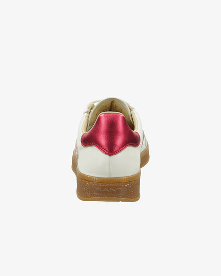 Damskie wielokolorowe zamszowe sneakersy Cuzima Metallic