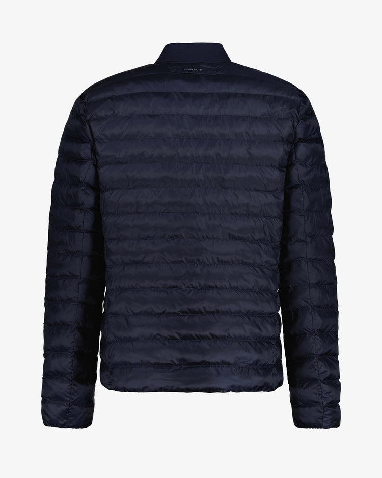 Kurtka męska z zamkiem i krótkim rękawem granatowa