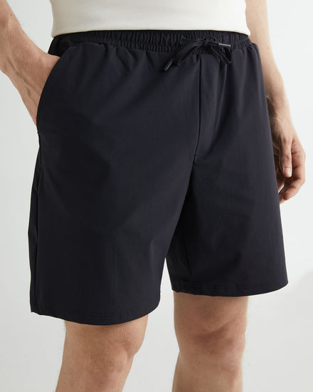 Szorty męskie regular fit granatowe