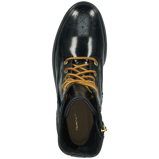 Czarne damskie buty zimowe