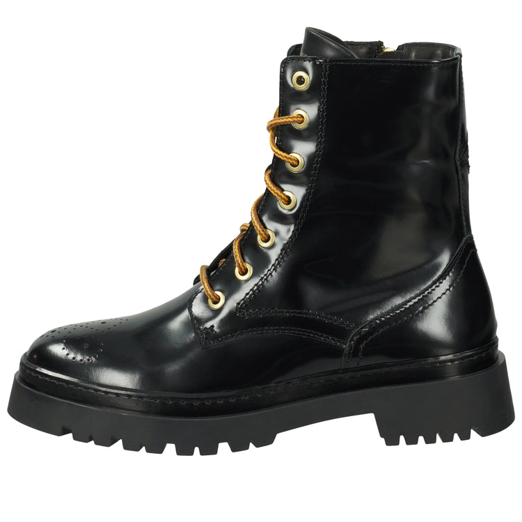 Czarne damskie buty zimowe