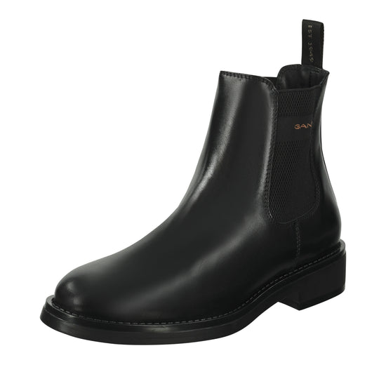 Czarne męskie buty zimowe