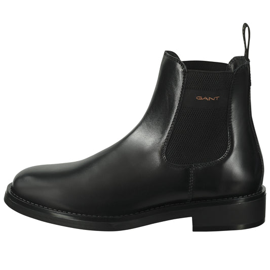 Czarne męskie buty zimowe
