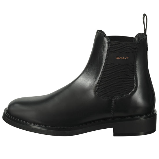 Czarne męskie buty zimowe