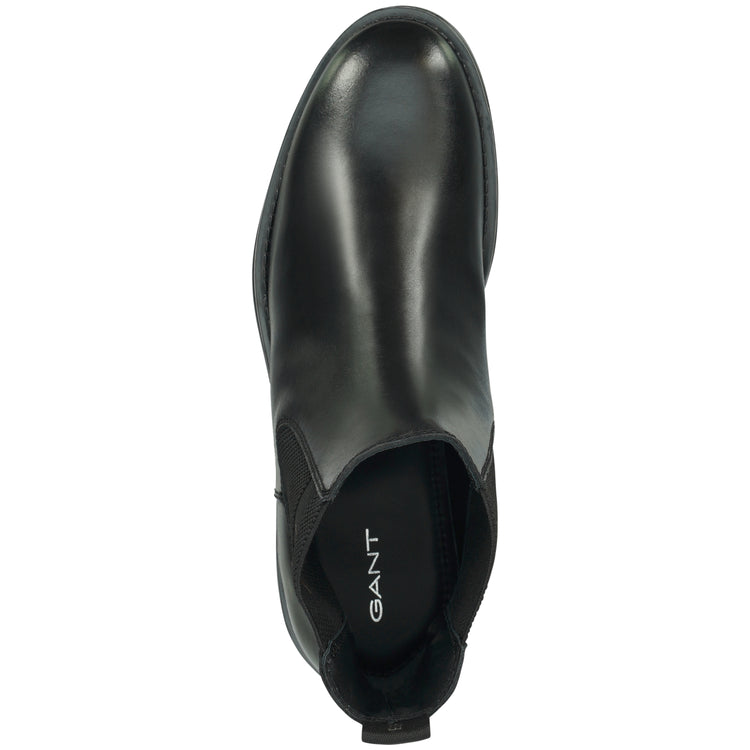 Czarne męskie buty zimowe